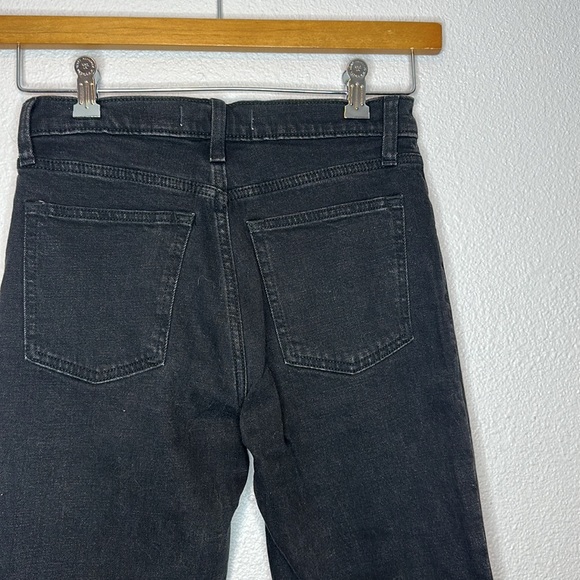 Abercrombie & Fitch High Rise Skinny Size 27 Raw Hem Front Slit - Picture 5 of 6